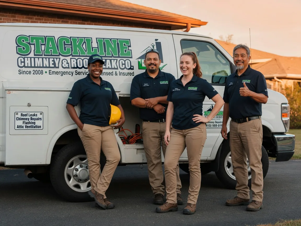 Chimney flashing repair company in Golconda, IL